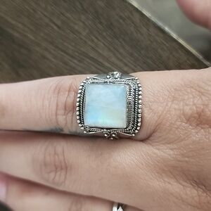 Moonstone ring